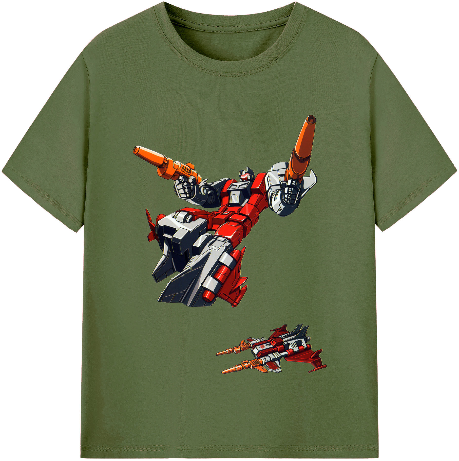 （画像用）  綿100％半袖Tシャツ（フロントプリント）